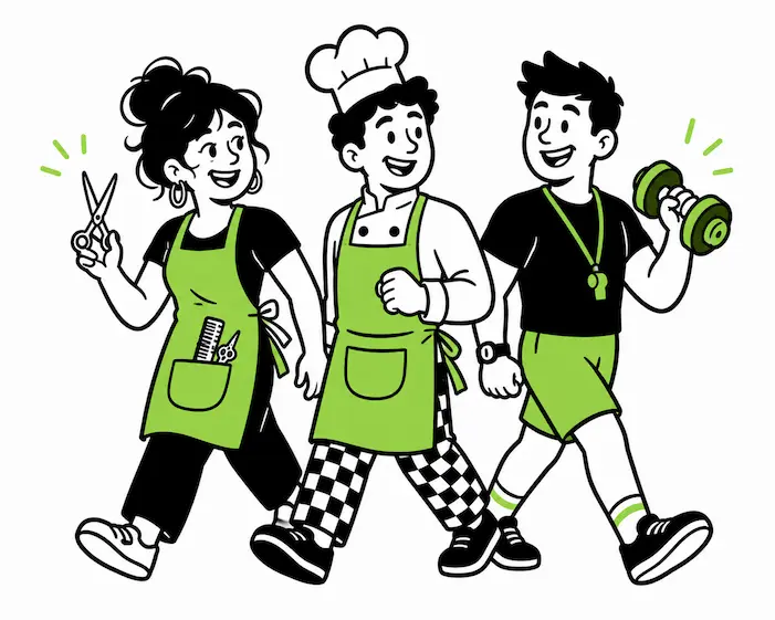 Happy entrepreneurs ready to grow their business